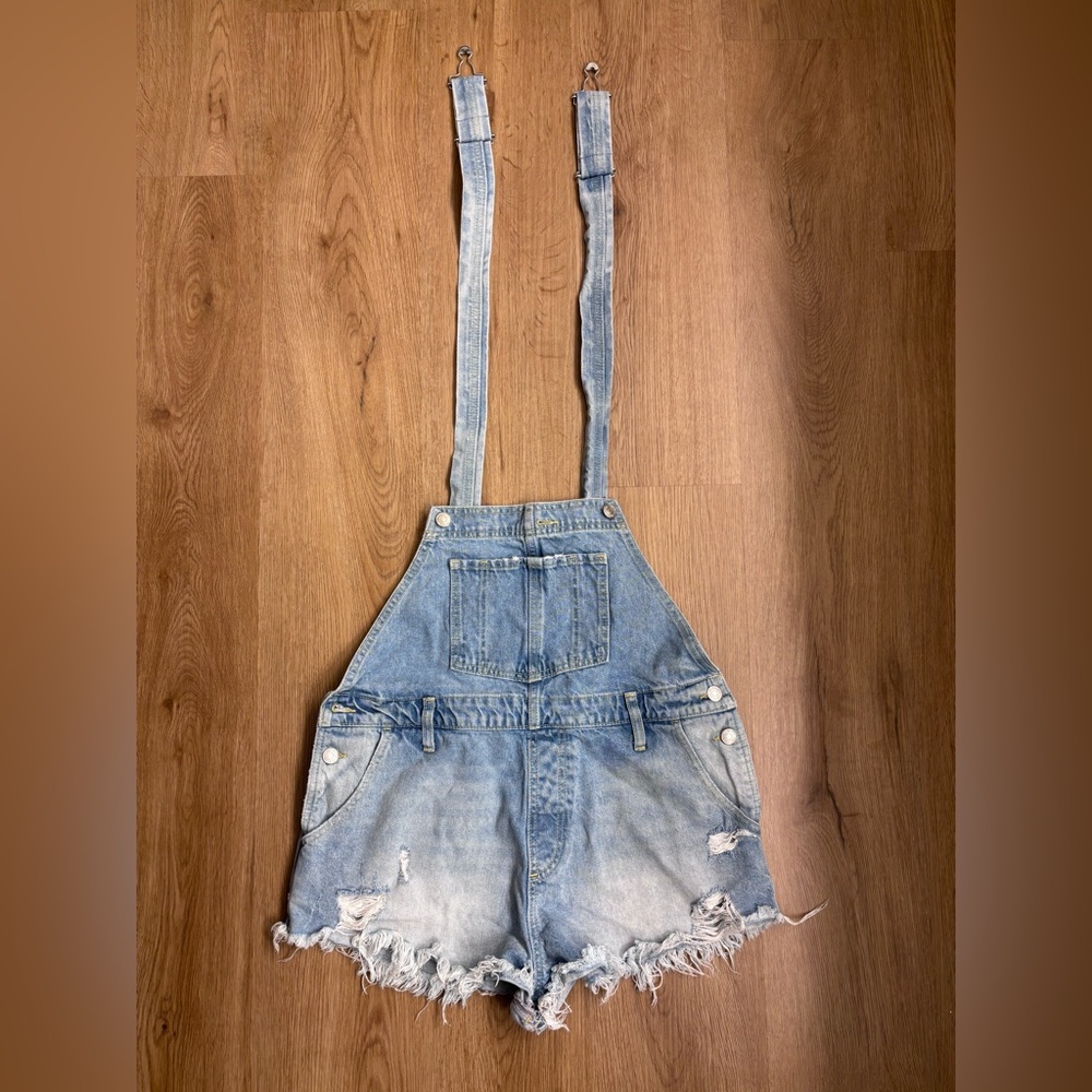 Free People Moonbeam Overalls size: 28